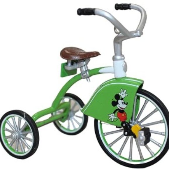 576. NWT 2001 Hallmark Keepsake Ornament 1934 Mickey Mouse Velocipede Tricycle - Picture 2 of 4